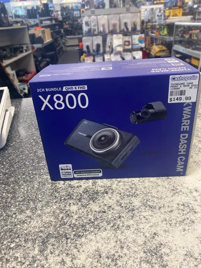 Thinkware X800 Font & Rear Dashcam @ Cashopolis!!