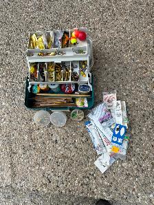 Fishing Hooks and Box