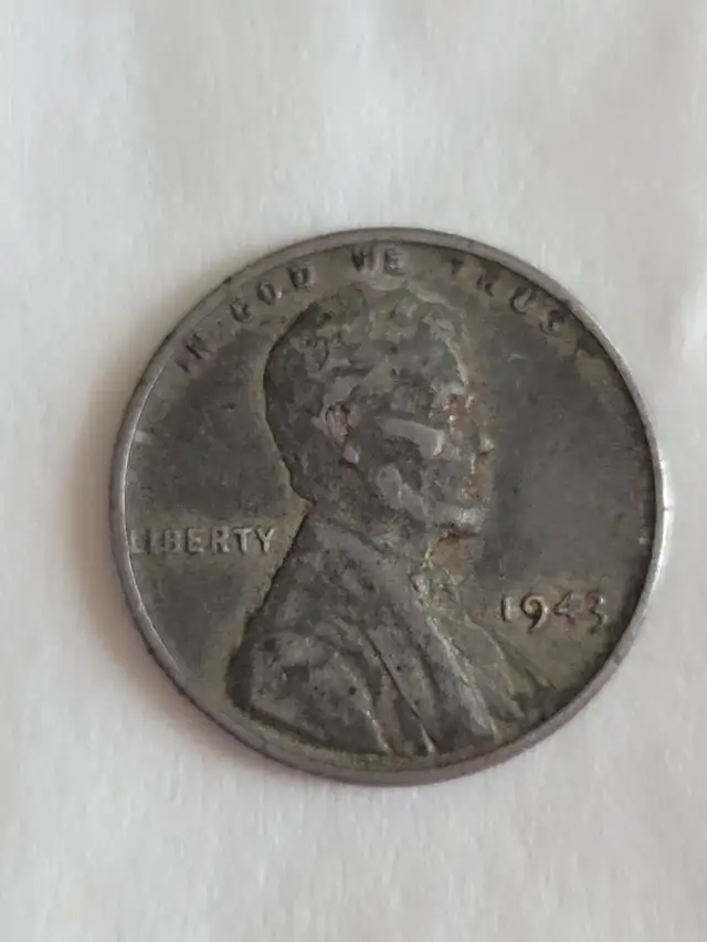 1 SOUS AMÉRICAIN  ZINC 1943  SUPER CONDITION