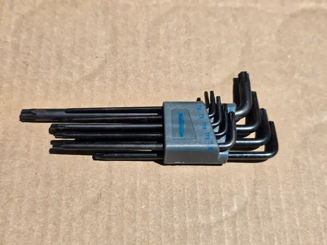 Mastercraft Long Torx Cr-V Steel 9 Pieces
