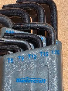 Mastercraft Long Torx Cr-V Steel 9 Pieces - Photo 7