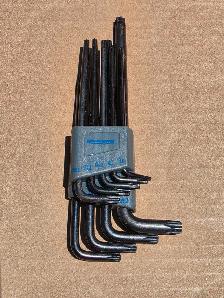 Mastercraft Long Torx Cr-V Steel 9 Pieces - Photo 9