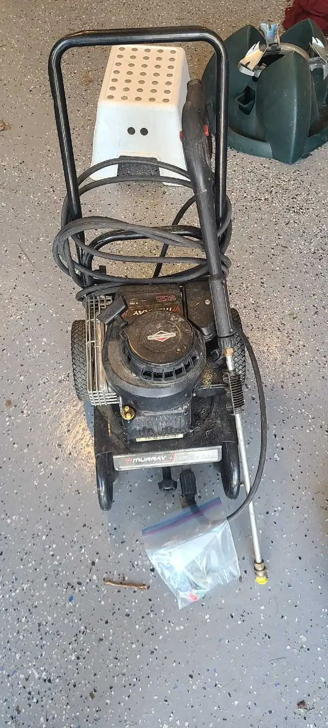 Good condition  gas powered power washer