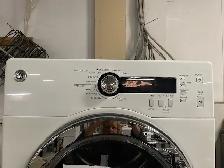 Mini sécheuse frontale blanche 24'' superposable GE - Photo 2