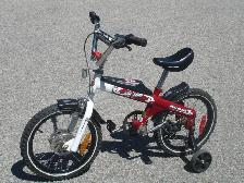 TIME TO GO BOY'S 16' AVIGO AIR ZONE MOTOCROSS   TRAINING WHEELS!