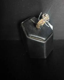 SZ 7 Ladies 14-18k Cluster Ring (24222507) - Photo 2
