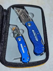 Mastercraft 17-Piece Folding Utility Knife Set#057-5025-8 W Case - Photo 6