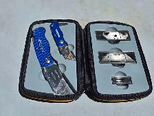 Mastercraft 17-Piece Folding Utility Knife Set#057-5025-8 W Case - Photo 8