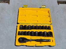 Stanley Professional Grade Black Chrome Socket Set 19-pc SAE/MM - Photo 7