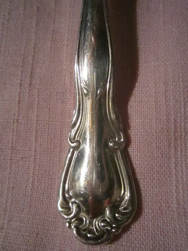 #300   CHATELAIN silverware set for 8