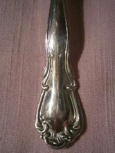 #300   CHATELAIN silverware set for 8