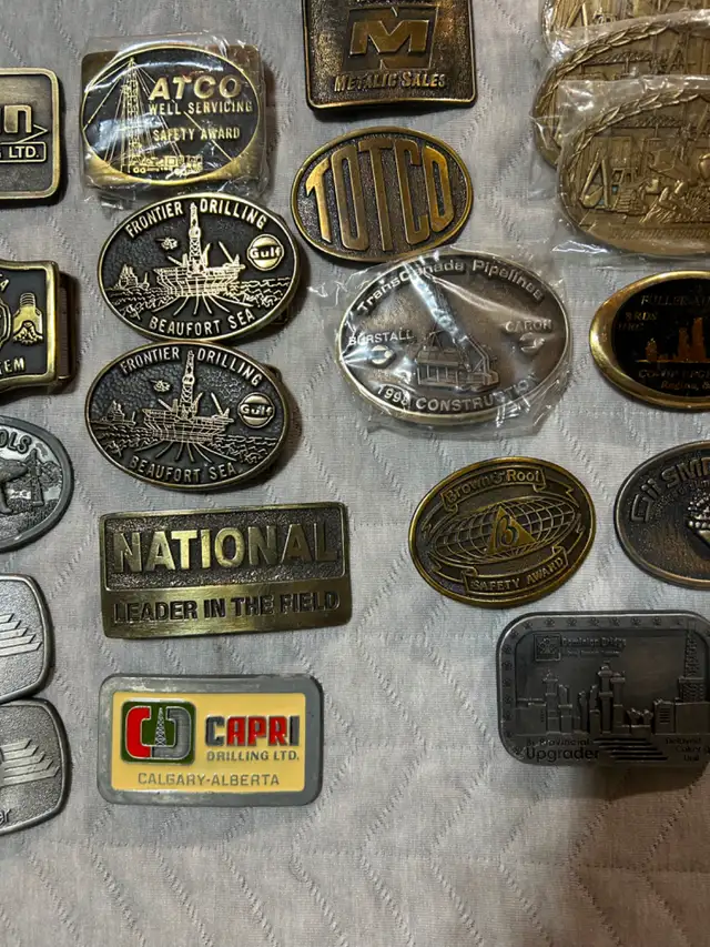 Belt buckle collection