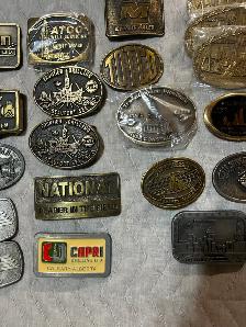 Belt buckle collection