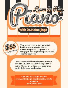 Piano Lessons for Children & Adults | Old St. Vital |