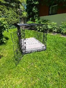 Cage (dog crate) et coussin pour chien quasi-neuve impeccable - Photo 4
