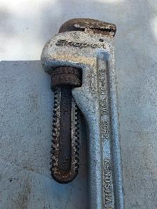 Snap-on Tools 18' Aluminum External Pipe Monkey Wrench PWA18A - Photo 3