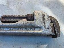 Snap-on Tools 18' Aluminum External Pipe Monkey Wrench PWA18A - Photo 5