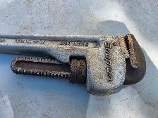 Snap-on Tools 18' Aluminum External Pipe Monkey Wrench PWA18A - Photo 6