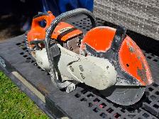 Stihl TS400 Concrete Cement Cut-Off Saw W Diamond Cutting Blade - Photo 3