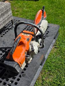 Stihl TS400 Concrete Cement Cut-Off Saw W Diamond Cutting Blade - Photo 4