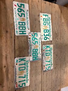 Saskatchewan License Plates Licence