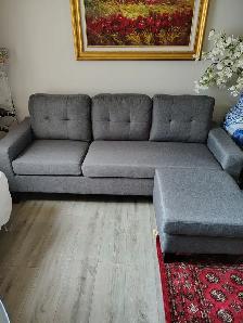 Small L shaped couch.new condition - Photo 2