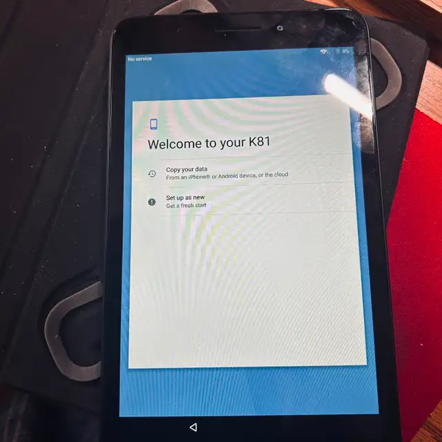 ONE   ZTE Zpad K81 ( like new, unlocked )