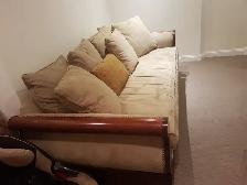 Solid wood couch in Excellent Condition for $220 - Photo 2