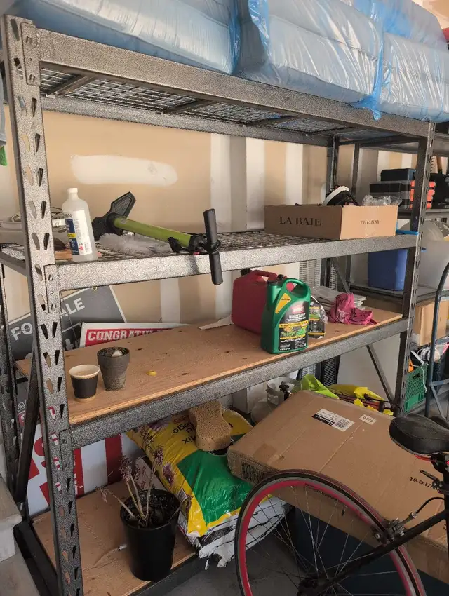 Sturdy Metal Shelf