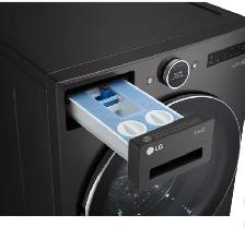 LG Black Steel AI Wi-Fi Enabled Mega Capacity Steam Washer - Photo 4