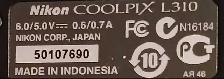 Used Nikon Coolpix L310 Digital Camera - Photo 4