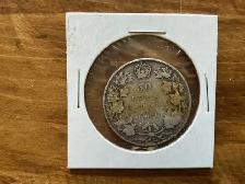 1916 CANADIAN 50 Cents Silver Coin !