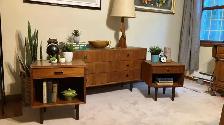 Mid century. TEAK TECK. Chambre à coucher. Commode, crédence, bu - Photo 3