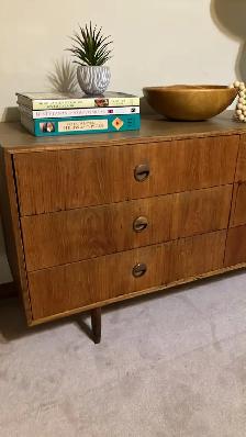 Mid century. TEAK TECK. Chambre à coucher. Commode, crédence, bu - Photo 4