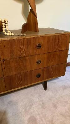 Mid century. TEAK TECK. Chambre à coucher. Commode, crédence, bu - Photo 5