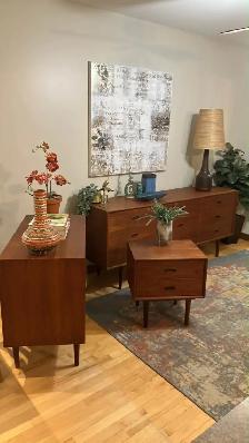 Mid century. TEAK TECK. Buffet, commode, vaisselier, dresser / t - Photo 3