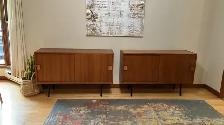 Mid century. TEAK TECK. Modulaire. Crédence, buffet, bar, vaisse - Photo 6