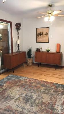 Mid century. TEAK TECK. Modulaire. Crédence, buffet, bar, vaisse - Photo 7