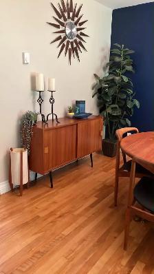 Mid century. TEAK TECK. Modulaire. Crédence, buffet, bar, vaisse - Photo 8