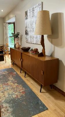 Mid century. TEAK TECK. Modulaire. Crédence, buffet, bar, vaisse - Photo 9