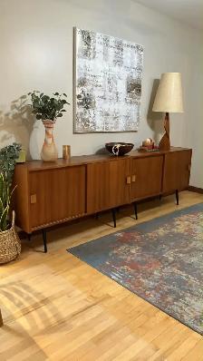 Mid century. TEAK TECK. Modulaire. Crédence, buffet, bar, vaisse - Photo 10