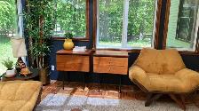 Mid century. TEAK TECK. Modulaire. Crédence, table console, buff - Photo 4