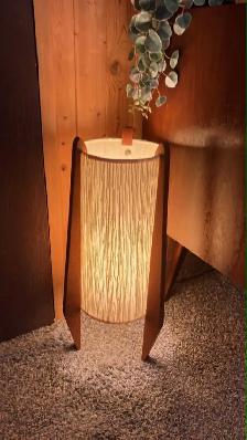Mid century modern. TEAK TECK Lampe / Buffet, crédence, bar, vit - Photo 2