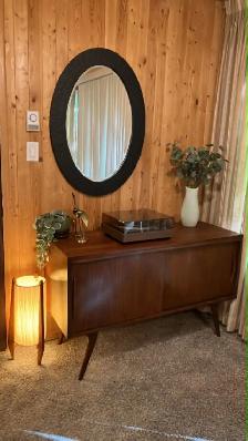 Mid century modern. TEAK TECK Lampe / Buffet, crédence, bar, vit - Photo 3