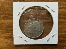 Rare 1890 CANADIAN 20 Cents Silver Coin ! - Photo 2