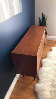 Mid century TEAK TECK Buffet console, crédence, bibliothèque, ba - Photo 5