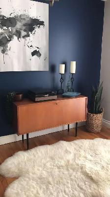 Mid century TEAK TECK Buffet console, crédence, bibliothèque, ba - Photo 7