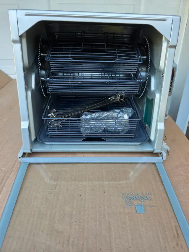 Ronco Showtime Model 4000 Rotisserie & BBQ Oven W 8 Skewers Temp