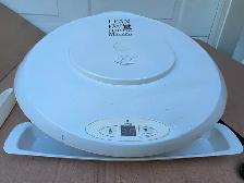 George Forman Lean Mean Fat Grilling Machine Round BBQ 18' Diam.