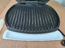 George Forman Lean Mean Fat Grilling Machine Round BBQ 18' Diam. - Photo 5